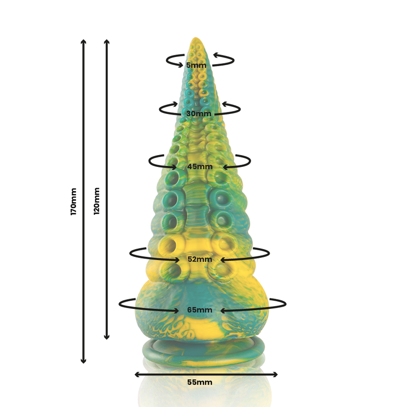 EPIC - CETUS GREEN TENTACLE DILDO SMALL SIZE - Amore24