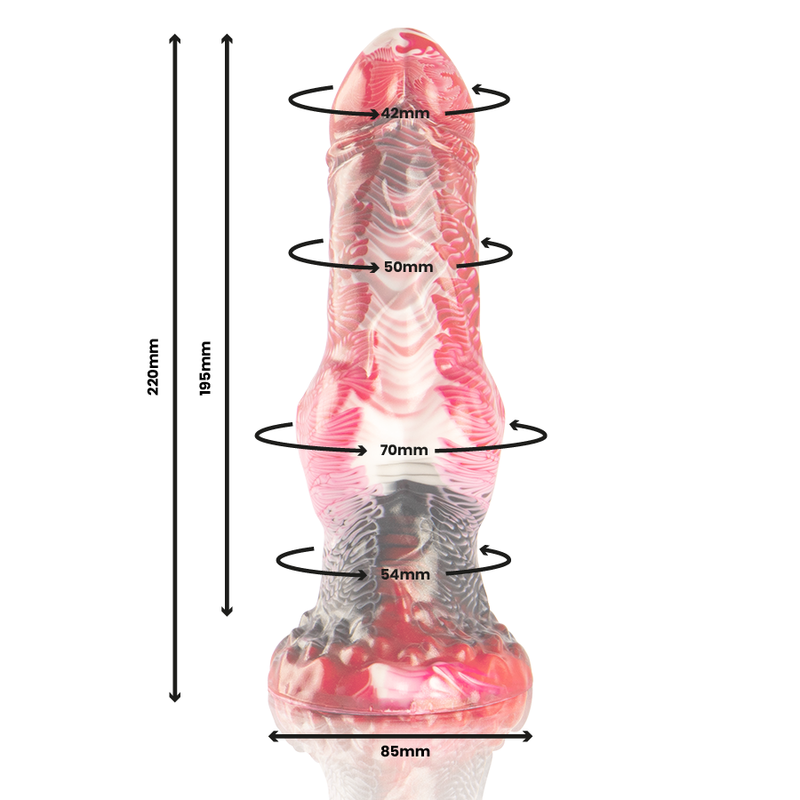 EPIC - HELIOS DILDO WITH TESTICLES HEAT AND ECSTASY - Amore24