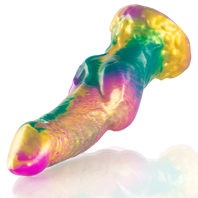 EPIC - IRIS DILDO WITH RAINBOW TESTICLES OF PLEASURE - Amore24
