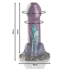 EPIC - BASILISK DILDO DOUBLE SCALY PLEASURE SMALL SIZE - Amore24