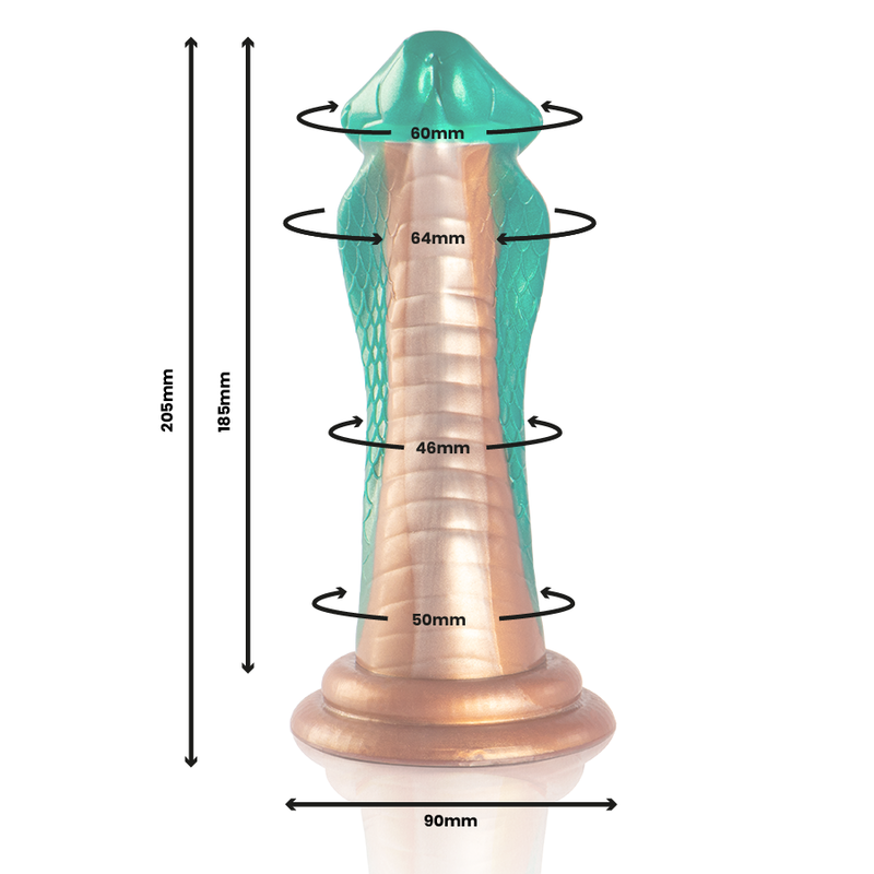 EPIC - PYTHON DILDO COBRA GREEN - Amore24