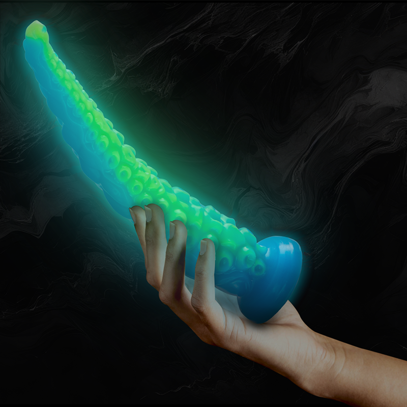 EPIC - SCYLLA FLUORESCENT THIN TENTACLE DILDO LARGE SIZE - Amore24