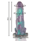 EPIC - BASILISK DILDO DOUBLE SCALY PLEASURE BIG SIZE - Amore24
