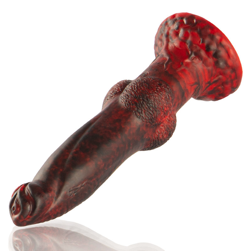 EPIC - PROMETHEUS DILDO TITAN IN FLAMES RECHARGEABLE REMOTE CONTROL - Amore24