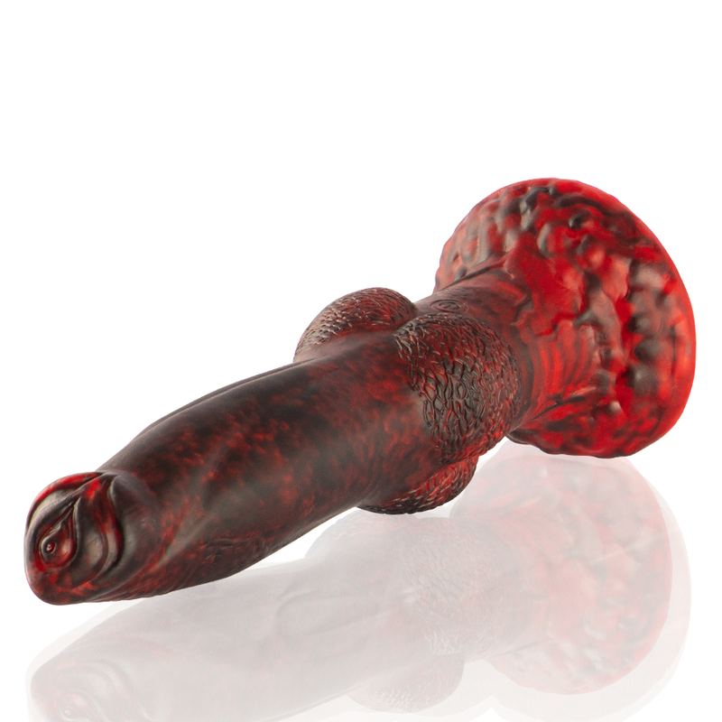 EPIC - PROMETHEUS DILDO TITAN IN FLAMES RECHARGEABLE REMOTE CONTROL - Amore24