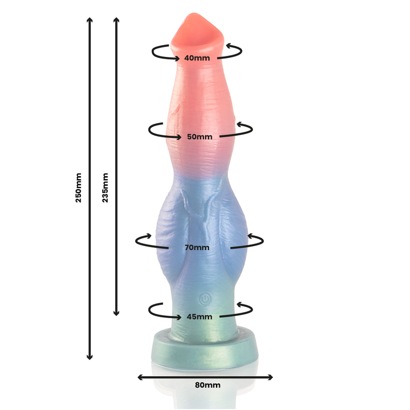 EPIC - ARION DILDO SYMPHONY OF PLEASURE RECHARGEABLE REMOTE CONTROL - Amore24