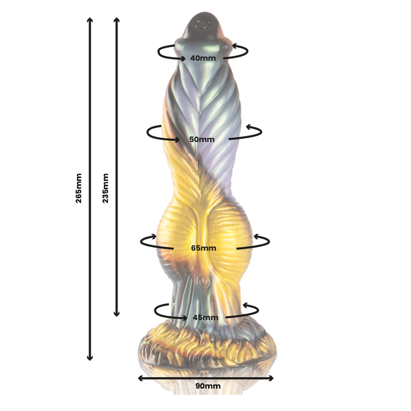 EPIC - PHOENIX DILDO THE RESURGENCE OF PLEASURE RECHARGEABLE REMOTE CONTROL - Amore24