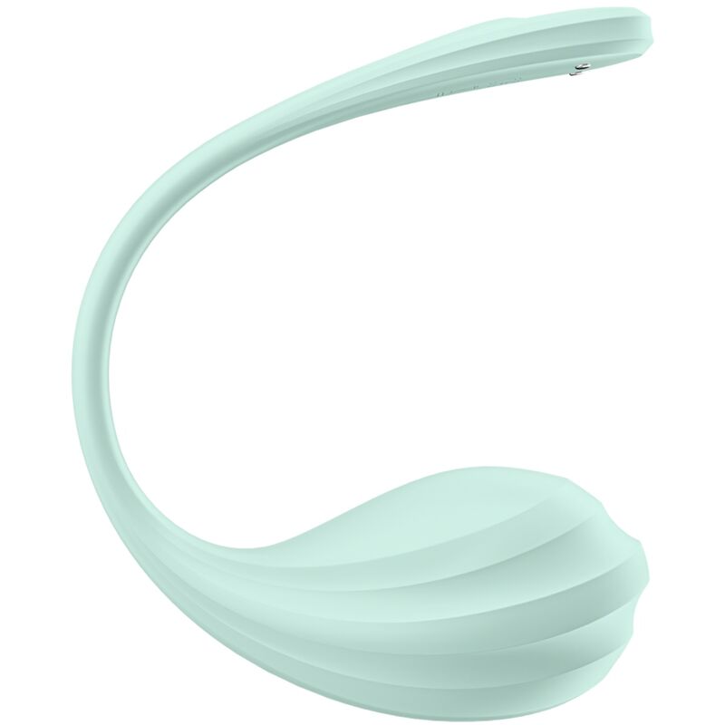SATISFYER - SMOOTH PETAL G-POINT STIMULATOR WATER GREEN FREE APP - Amore24