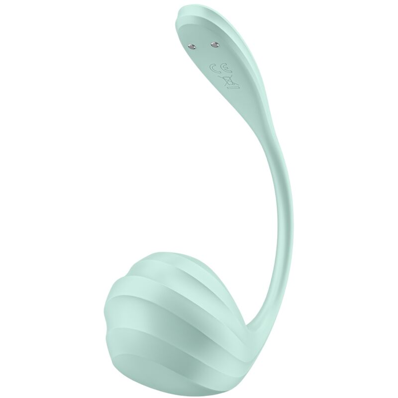 SATISFYER - SMOOTH PETAL G-POINT STIMULATOR WATER GREEN FREE APP - Amore24