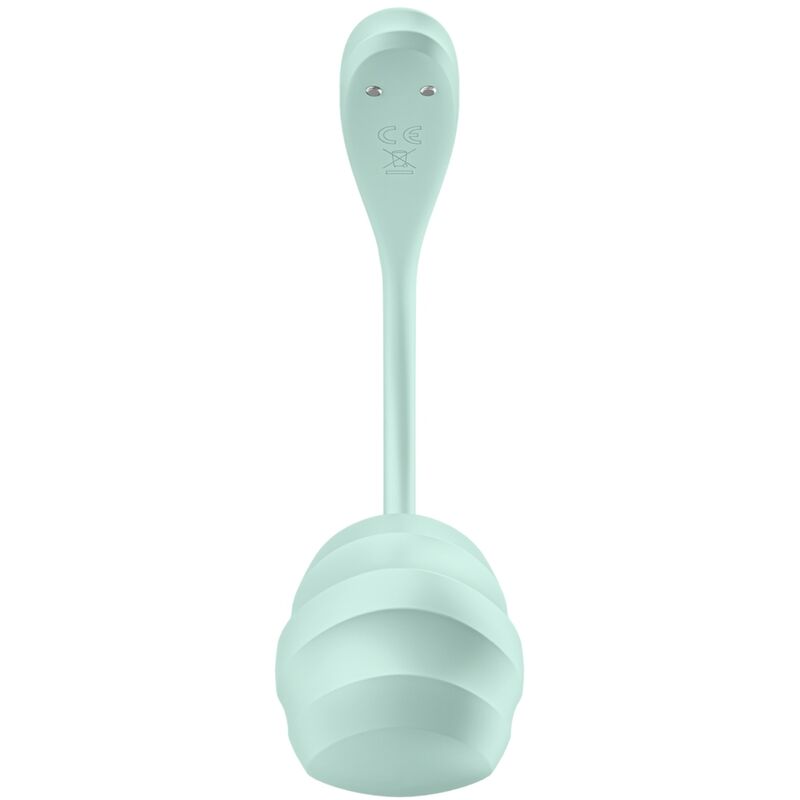 SATISFYER - SMOOTH PETAL G-POINT STIMULATOR WATER GREEN FREE APP - Amore24