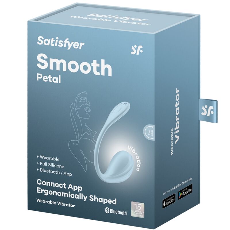 SATISFYER - SMOOTH PETAL G-POINT STIMULATOR SKY BLUE FREE APP - Amore24