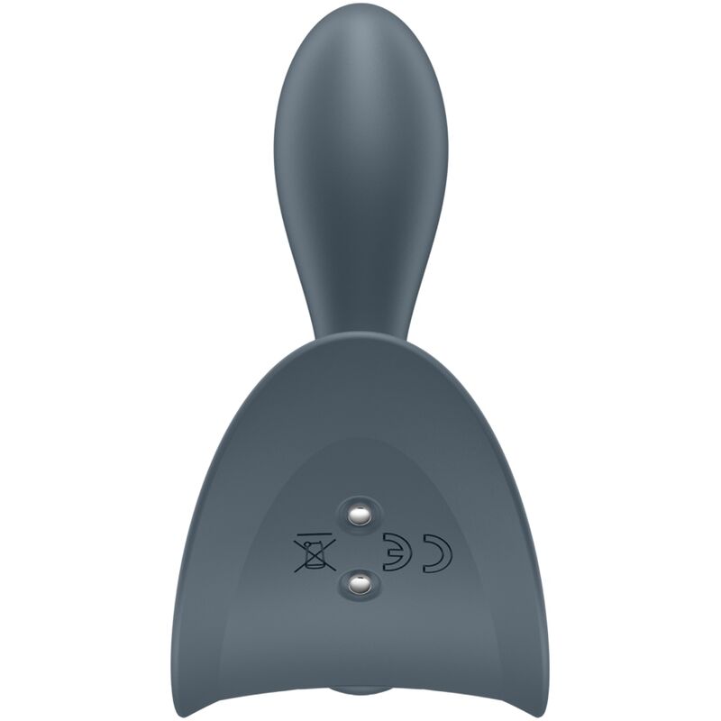 SATISFYER - BOOTY ABSOLUTE BEGINNERS 2 ANAL PLUG VIBRATOR UNISEX BLACK - Amore24