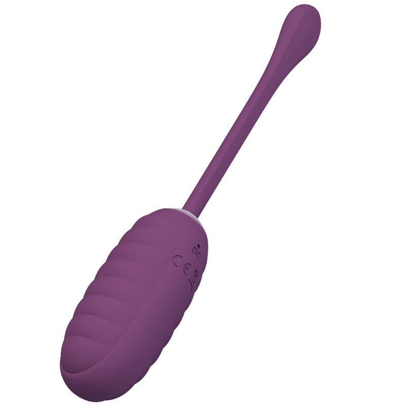 PRETTY LOVE - CASPER PURPLE RECHARGEABLE VIBRATING EGG - Amore24