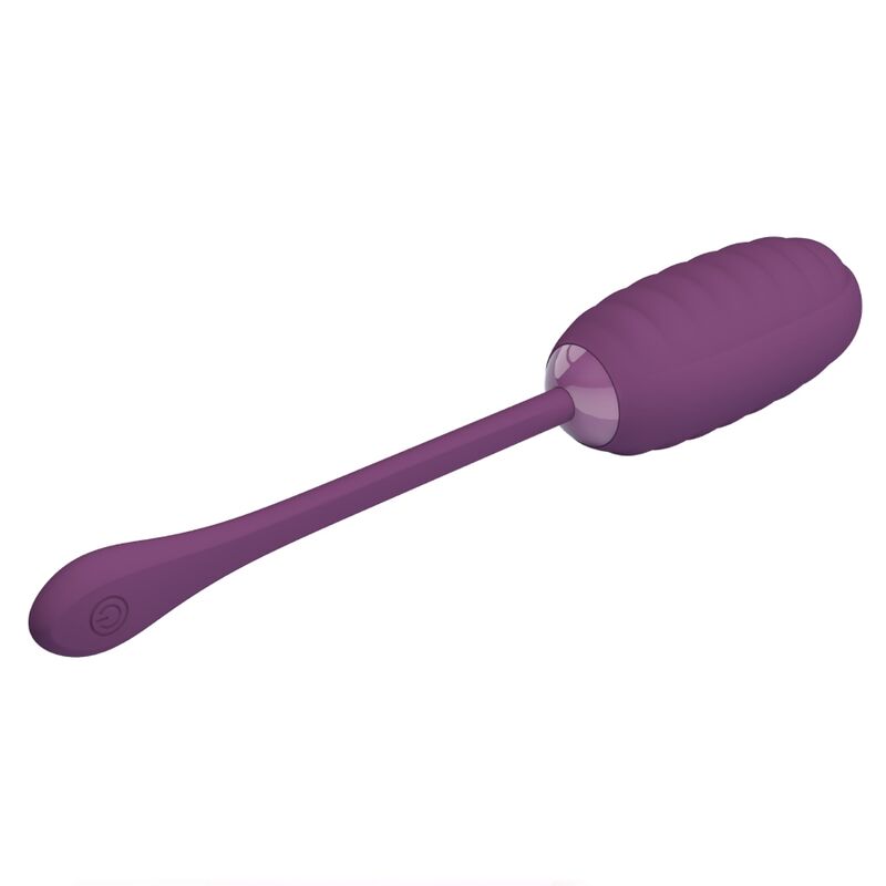 PRETTY LOVE - CASPER PURPLE RECHARGEABLE VIBRATING EGG - Amore24
