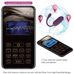 PRETTY LOVE - CASPER PURPLE RECHARGEABLE VIBRATING EGG - Amore24