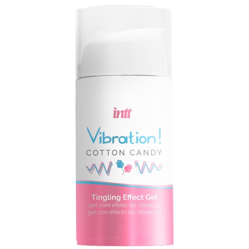 INTT - POWERFUL INTIMATE STIMULANT COTTON CANDY LIQUID VIBRATOR GEL 15 ML - Amore24