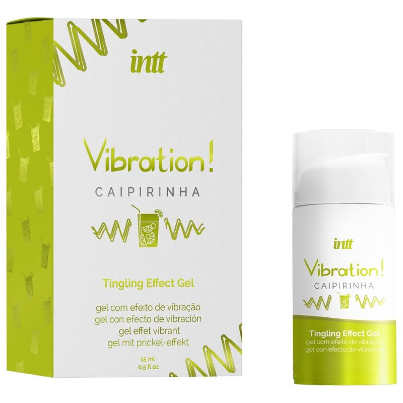 INTT - POWERFUL INTIMATE STIMULANT CAIPIRINHA LIQUID VIBRATOR GEL 15 ML - Amore24