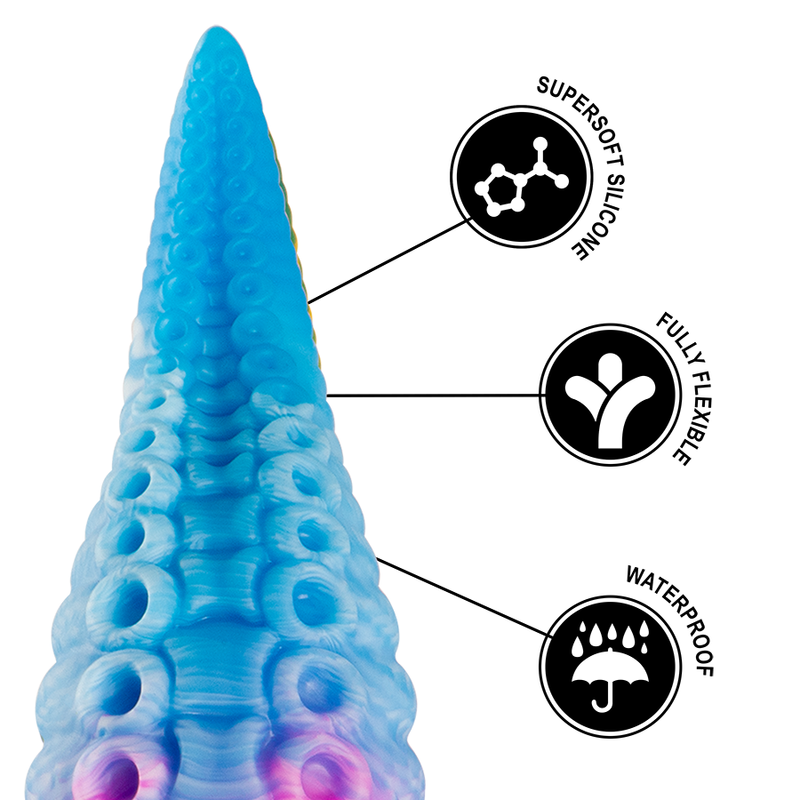 EPIC - PHORCYS BLUE TENTACLE DILDO BIG SIZE - Amore24