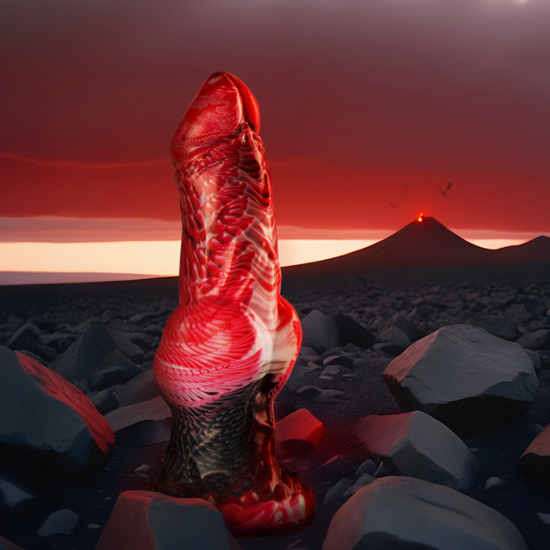EPIC - HELIOS DILDO WITH TESTICLES HEAT AND ECSTASY - Amore24