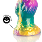 EPIC - IRIS DILDO WITH RAINBOW TESTICLES OF PLEASURE - Amore24