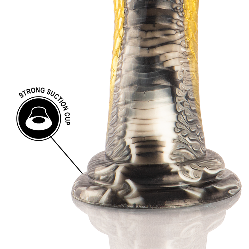 EPIC - DRAKON DILDO YELLOW COBRA - Amore24
