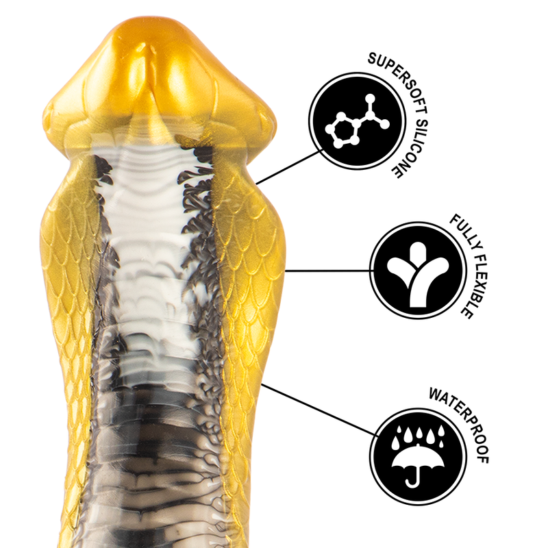 EPIC - DRAKON DILDO YELLOW COBRA - Amore24