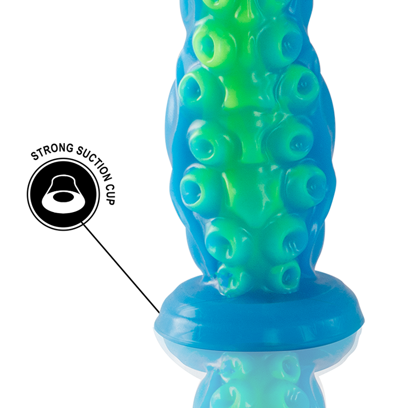 EPIC - SCYLLA FLUORESCENT THIN TENTACLE DILDO LARGE SIZE - Amore24