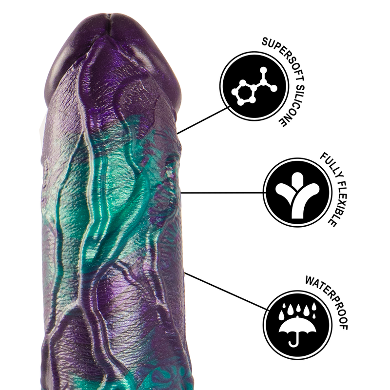 EPIC - BASILISK DILDO DOUBLE SCALY PLEASURE BIG SIZE - Amore24