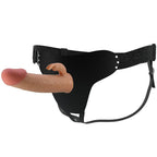 PRETTY LOVE - MAVIS HARNESS UNIVERSAL BRIEFS WITH DILDO 19 CM NATURAL - Amore24