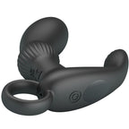 PRETTY LOVE - CAYLA ANAL VIBRATOR MASSAGER BLACK - Amore24