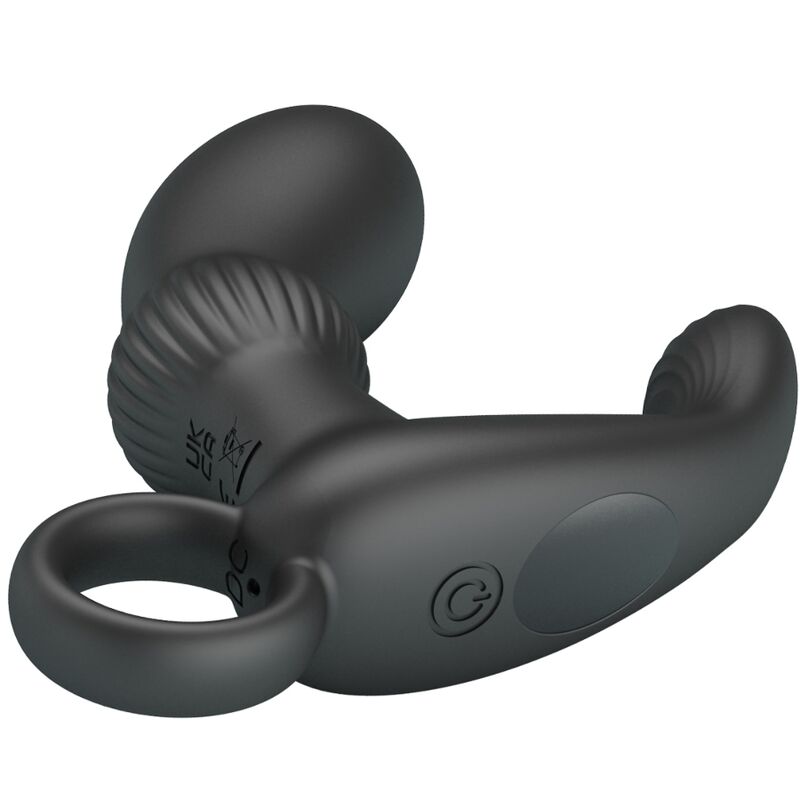 PRETTY LOVE - CAYLA ANAL VIBRATOR MASSAGER BLACK - Amore24