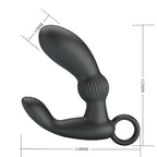 PRETTY LOVE - CAYLA ANAL VIBRATOR MASSAGER BLACK - Amore24