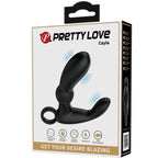 PRETTY LOVE - CAYLA ANAL VIBRATOR MASSAGER BLACK - Amore24