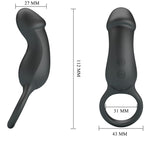 PRETTY LOVE - TRAE RING & VIBRATOR BLACK - Amore24