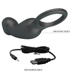 PRETTY LOVE - TRAE RING & VIBRATOR BLACK - Amore24