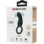 PRETTY LOVE - TRAE RING & VIBRATOR BLACK - Amore24