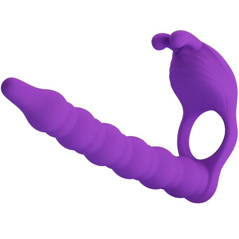 PRETTY LOVE - BLACKNEY PENIS RING WITH LILA VIBRATOR PLUG - Amore24