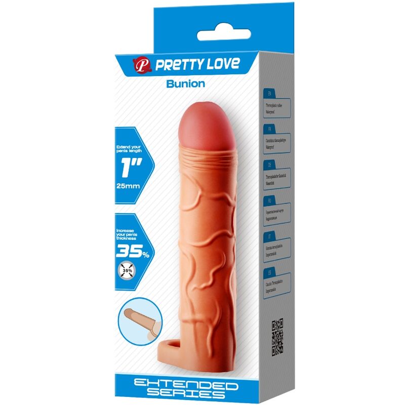 PRETTY LOVE - BUNION PENIS EXTENDER COVER FLESH - Amore24