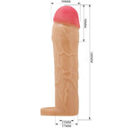 PRETTY LOVE - CHANE PENIS EXTENDER COVER FLESH - Amore24