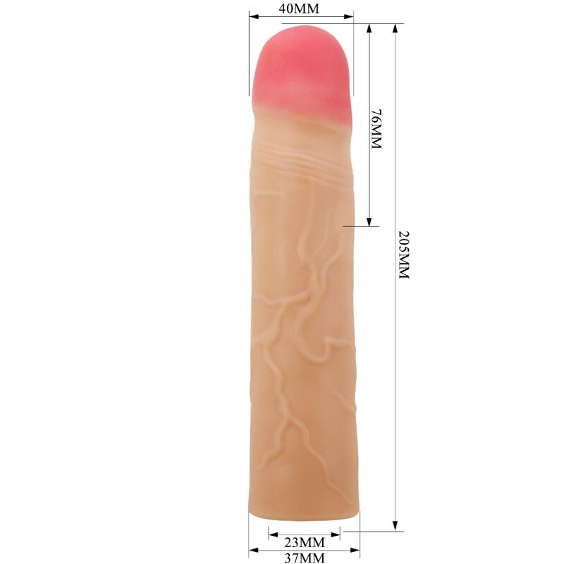 PRETTY LOVE - KYLIAN PENIS EXTENDER COVER FLESH - Amore24