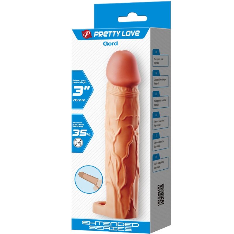 PRETTY LOVE - GERD PENIS EXTENDER COVER FLESH - Amore24