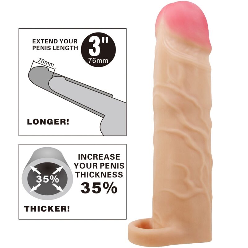 PRETTY LOVE - GERD PENIS EXTENDER COVER FLESH - Amore24