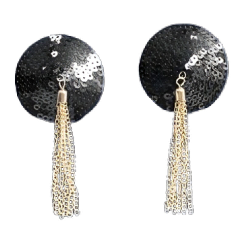 CHILIROSE - CR 4714 NIPPLE COVERS BLACK - Amore24