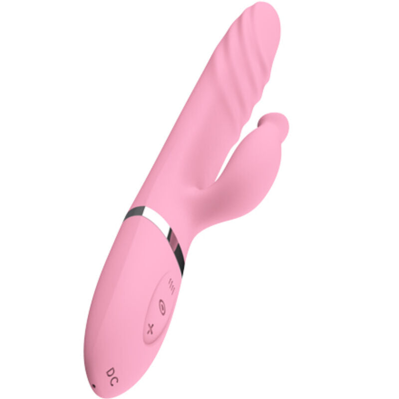 ARMONY - VIBRATOR & THRUSTING WITH PINK HEAT EFFECT TONGUE - Amore24