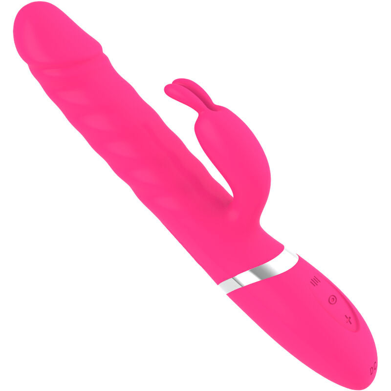 ARMONY - NASTY FUCHSIA RABBIT VIBRATOR DILDO - Amore24