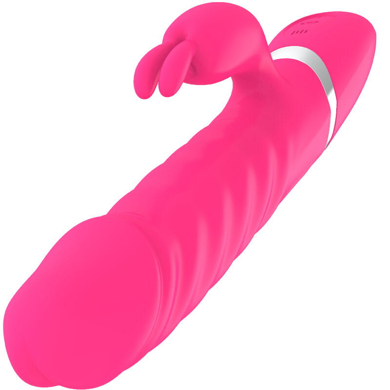 ARMONY - NASTY FUCHSIA RABBIT VIBRATOR DILDO - Amore24