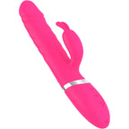 ARMONY - NASTY FUCHSIA RABBIT VIBRATOR DILDO - Amore24