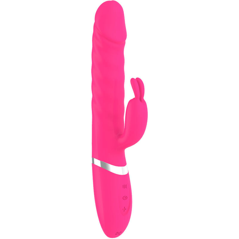 ARMONY - NASTY FUCHSIA RABBIT VIBRATOR DILDO - Amore24