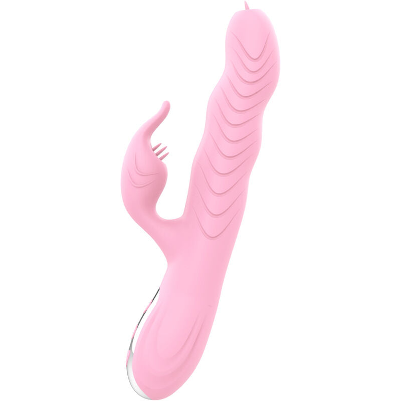 ARMONY - MARCIA VIBRATOR & THRUSTING DOUBLE TONGUE HEAT EFFECT PINK - Amore24