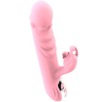 ARMONY - FULLY TONGUE VIBRATOR WITH STIMULATING TONGUE PINK HEAT EFFECT - Amore24